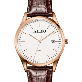France Luxury Brand AILUO Couple's Watches Quartz Movement Women‘s Wristwatches Ultra-thin Watches Waterproof reloj mujer A7082L 
France Luxury Brand AILUO Couple's Watches Quartz Movement Women‘s Wristwatches Ultra-thin Watches Waterproof reloj mujer A7082L