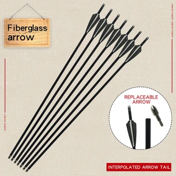 6/12/24pcs 31 inches Spine 600 Fibreglass Arrow Archery Accessories for Recurve/Compound Bow Arrow Outdoor Hunting And Shooting
6/12/24pcs 31 inches Spine 600 Fibreglass Arrow Archery Accessories for Recurve/Compound Bow Arrow Outdoor Hunting And Shooting