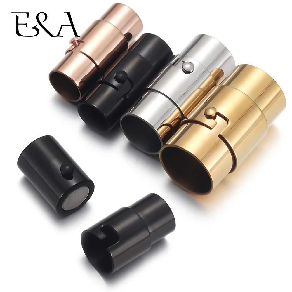 2sets Stainless Steel Magnetic Clasp Fastener Closure Leather Cord Gold Buckle Clasps for Bracelet Jewelry Making Accessories
2sets Stainless Steel Magnetic Clasp Fastener Closure Leather Cord Gold Buckle Clasps for Bracelet Jewelry Making Accessories