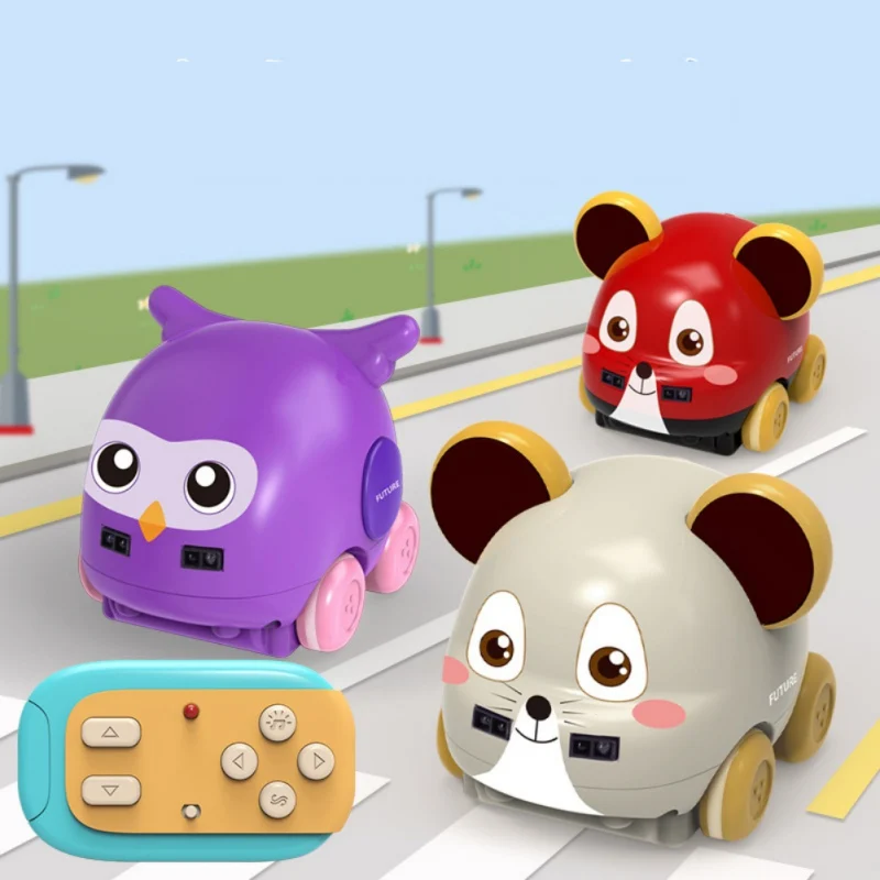 Cartoon mouse hand control induction tracking intelligent light sense follow wireless remote control puzzle children's toy car
Cartoon mouse hand control induction tracking intelligent light sense follow wireless remote control puzzle children's toy car