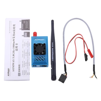 Aomway 5.8Ghz 1W 1000mW 32CH AV Audio Video Transmitter and Receiver w/DVR Recorder function for FPV
Aomway 5.8Ghz 1W 1000mW 32CH AV Audio Video Transmitter and Receiver w/DVR Recorder function for FPV