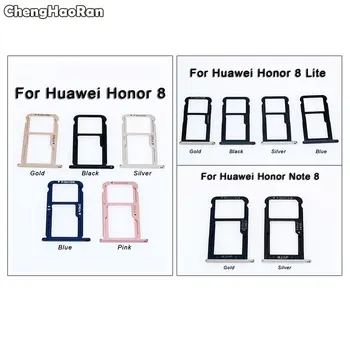 

ChengHaoRan SIM Card Tray for Huawei Honor 8/8 Lite/Note 8 SIM Card Tray Holder Carrier Nano Card Slot Adapter Replacement Part