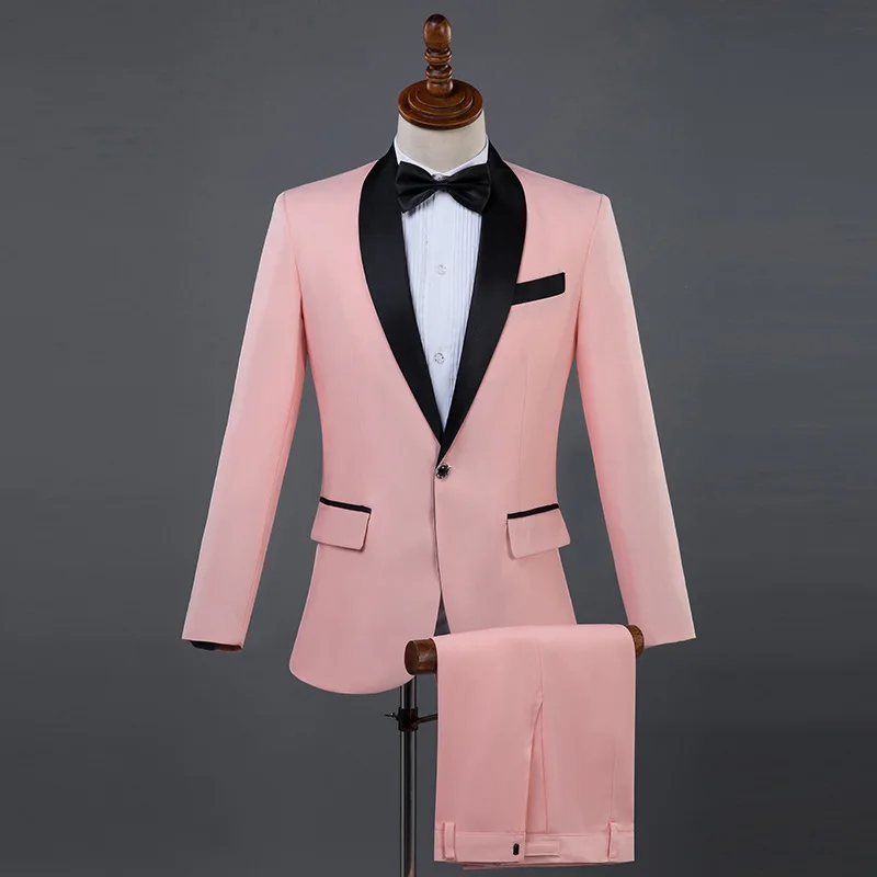 2pcs Green Fruit Collar Men's Suit Formal Ceremony Clothes Party Host Costume Chorus Suit Performance Clothing Set
2pcs Green Fruit Collar Men's Suit Formal Ceremony Clothes Party Host Costume Chorus Suit Performance Clothing Set