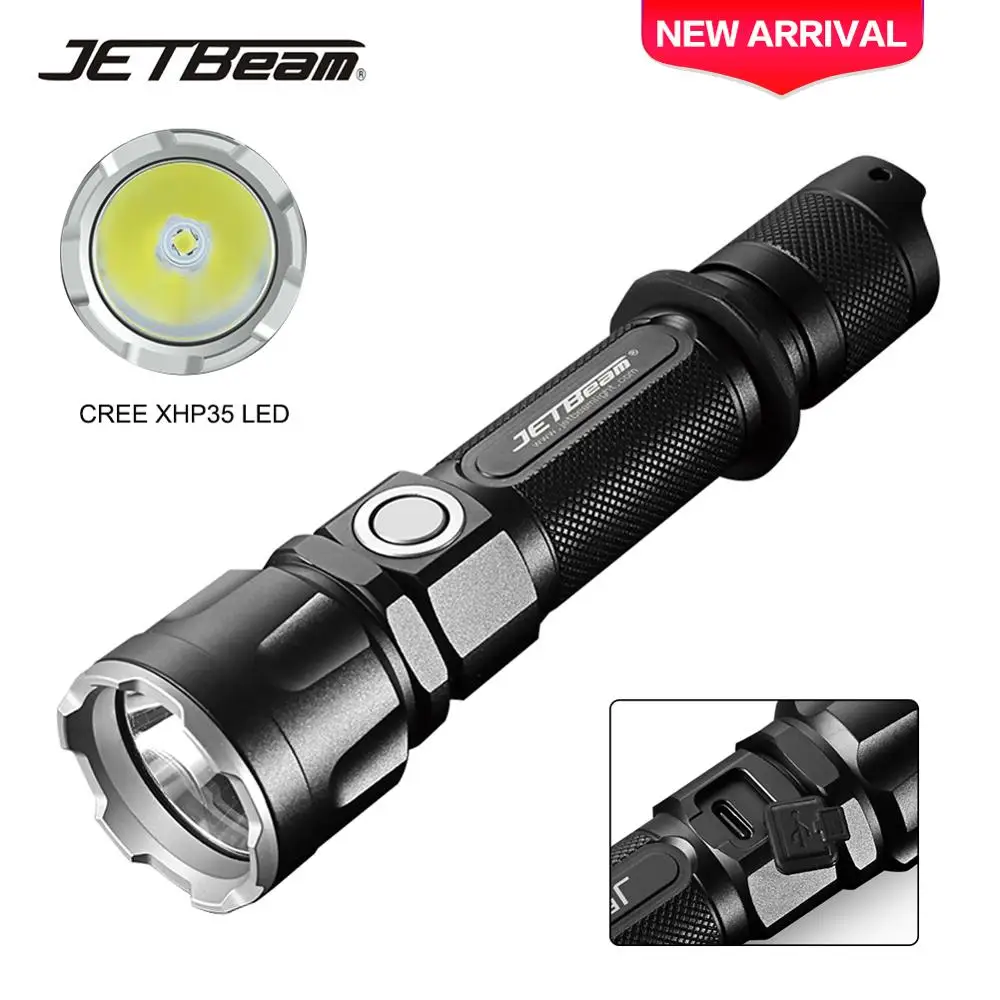JETBeam 2000 Lumen Type-C Rechargeable Hard Light Tactical Hunting Flashlight Outdoor Night Version Survival Flashlight
JETBeam 2000 Lumen Type-C Rechargeable Hard Light Tactical Hunting Flashlight Outdoor Night Version Survival Flashlight