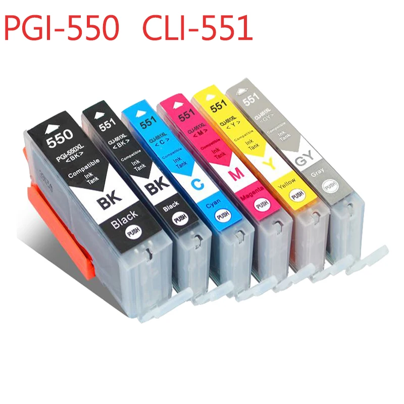 pgi 550 cli 551 PGI 550 551 compatible ink cartridge for canon PIXMA IP7250 MG5450 MX925 MG5550 MG6450 MG5650 MG6650 MX725
pgi 550 cli 551 PGI 550 551 compatible ink cartridge for canon PIXMA IP7250 MG5450 MX925 MG5550 MG6450 MG5650 MG6650 MX725