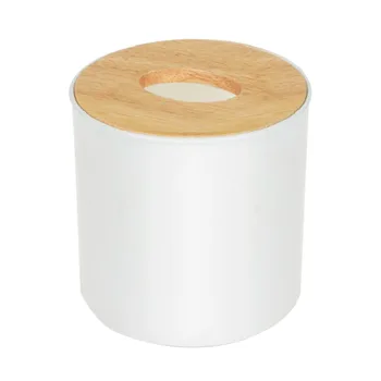Round Solid Wood Tissue Box Desktop Seal Baby Paper Storage Box Dispenser Holder Household Plastic Dust-proof With Lid Tissue
Round Solid Wood Tissue Box Desktop Seal Baby Paper Storage Box Dispenser Holder Household Plastic Dust-proof With Lid Tissue