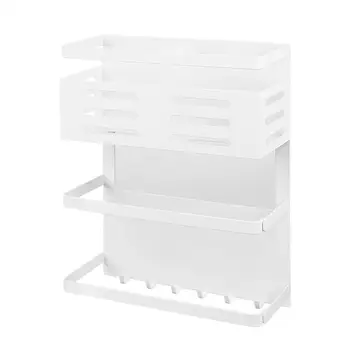 1Pc Multi-Layer Storage Rack Storage Shelf Magnetic Rack Hanging Rack Storage Rack for Kitchen Microwave Refrigerator
1Pc Multi-Layer Storage Rack Storage Shelf Magnetic Rack Hanging Rack Storage Rack for Kitchen Microwave Refrigerator