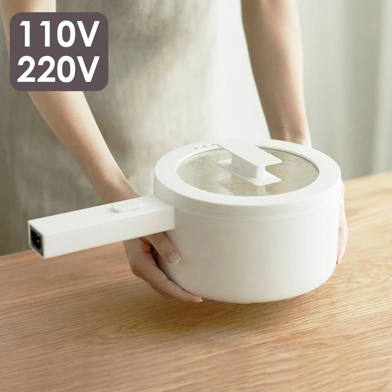 110V 220V Olayks Электрическая мультиварка 1.5L Антипригарное покрытие Кастрюля Для приготовления пищи Бытовая кухонная техника Горячий горшок Пар Тушеная сковорода
110V 220V Olayks Электрическая мультиварка 1.5L Антипригарное покрытие Кастрюля Для приготовления пищи Бытовая кухонная техника Горячий горшок Пар Тушеная сковорода