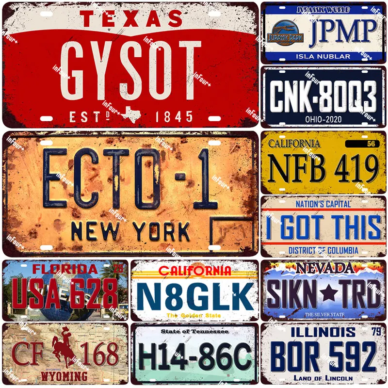 New York City License Plate Metal Plate Car Number Tin Sign Bar Pub Cafe Home Decor Metal Sign Garage Painting Plaques Sign 
New York City License Plate Metal Plate Car Number Tin Sign Bar Pub Cafe Home Decor Metal Sign Garage Painting Plaques Sign