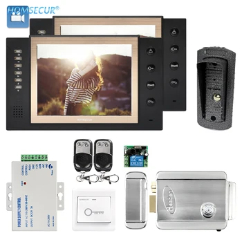HOMSECUR 8" Video Door Entry Security Intercom+IR Night Vision for Apartment TC041+TM801R-B
HOMSECUR 8" Video Door Entry Security Intercom+IR Night Vision for Apartment TC041+TM801R-B