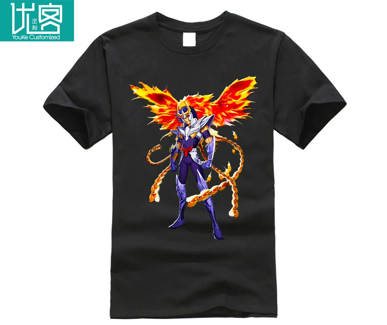 The Knights of the Zodiac Ikki Phoenix Saint Seiya Short Sleeve T-shirt Male New Clothing Pure Cotton O Neck Men T Shirt
The Knights of the Zodiac Ikki Phoenix Saint Seiya Short Sleeve T-shirt Male New Clothing Pure Cotton O Neck Men T Shirt