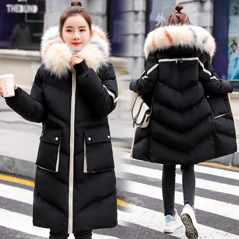 2019 Winter New Style WOMEN'S Dress down Jacket Cotton-padded Clothes Mid-length Dongdaemun over-the-Knee Slimming Cotton-padded
2019 Winter New Style WOMEN'S Dress down Jacket Cotton-padded Clothes Mid-length Dongdaemun over-the-Knee Slimming Cotton-padded