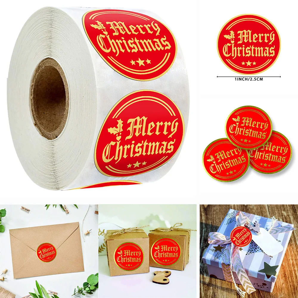 500pcs/roll Merry Christmas Stickers Card Box Candy Bag Package Label Sealing Stickers Wedding Decor Stationery Sticker Decor
500pcs/roll Merry Christmas Stickers Card Box Candy Bag Package Label Sealing Stickers Wedding Decor Stationery Sticker Decor