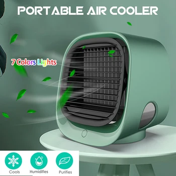 Mini Air Conditioner Fan humidifier USB Rechargeable Air Cooler Desktop Fans Humidification cooling For Office Home Third gear
Mini Air Conditioner Fan humidifier USB Rechargeable Air Cooler Desktop Fans Humidification cooling For Office Home Third gear