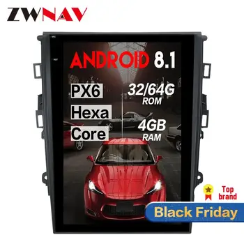 PX6 4+64G Tesla style Android 8 Car Multimedia Player For Ford Mondeo Fusion MK5 2013+ GPS Navigation Autoradio video big screen
PX6 4+64G Tesla style Android 8 Car Multimedia Player For Ford Mondeo Fusion MK5 2013+ GPS Navigation Autoradio video big screen