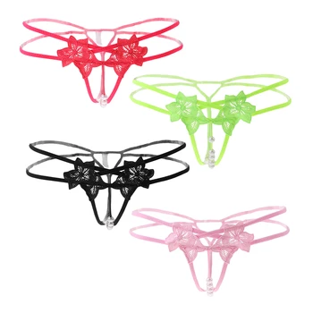 Womens Temptation Bead Massage Transparent Underwear G-string Thong Underpants for Dating Lovers Couples Dancing Party Nightclub 
Womens Temptation Bead Massage Transparent Underwear G-string Thong Underpants for Dating Lovers Couples Dancing Party Nightclub
