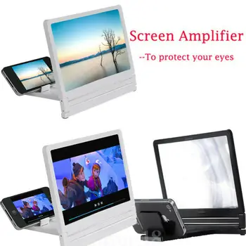 Universal Magnifier Glass Phone 3D Movie Screen HD Amplifier For Smart Phone Holders and Stands
Universal Magnifier Glass Phone 3D Movie Screen HD Amplifier For Smart Phone Holders and Stands