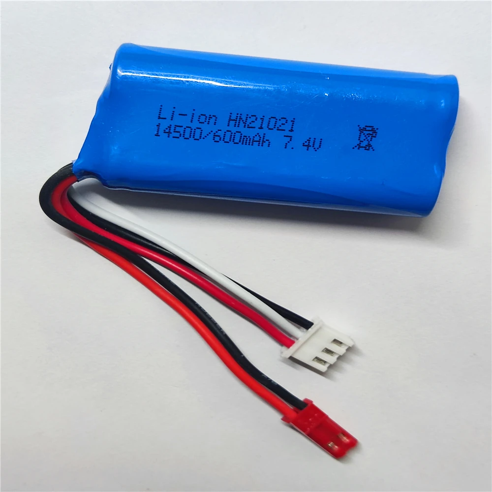 

Authentic 7.4V 600mAh Li-thium Ion Battery for Huina 1567/1568/1569 RC Loader/Dump Truck /Bulldozer Construction Toy Trucks