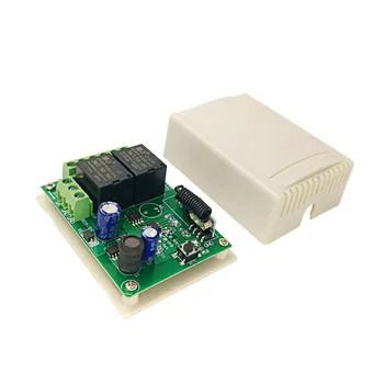 DC 5 - 30V 2CH Switch with Remote Control Relay Module Relay Receiver Universal 24V 2 Delay 433mhz 433 Mhz RF Superheterodyne
DC 5 - 30V 2CH Switch with Remote Control Relay Module Relay Receiver Universal 24V 2 Delay 433mhz 433 Mhz RF Superheterodyne