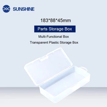 Transparent Plastic Storage Box Multi-Functional IC Parts Storage Box For Small Component Jewelry Phone Repair Tools Box
Transparent Plastic Storage Box Multi-Functional IC Parts Storage Box For Small Component Jewelry Phone Repair Tools Box