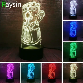 Marvel Legends Series Infinity Gauntlet Thanos Gloves Avengers Infinity War 7 Colors Change RGB LED Night Light Hero Figure Gift
Marvel Legends Series Infinity Gauntlet Thanos Gloves Avengers Infinity War 7 Colors Change RGB LED Night Light Hero Figure Gift