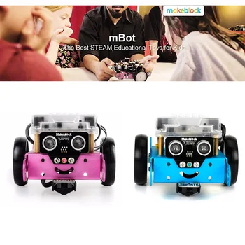 2019 Original Makeblock mBot V1.1 Programmable Kids Toys Educational birthday Gift Scratch 2.0 Arduino DIY Smart Robot Car Kit
2019 Original Makeblock mBot V1.1 Programmable Kids Toys Educational birthday Gift Scratch 2.0 Arduino DIY Smart Robot Car Kit