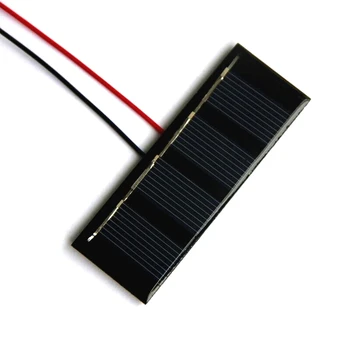 2V 100MA Mini Solar Cell+Cable Polycrystalline Solar Panel/Module DIY Solar Toy Panel System 78.8*28.3MM 10pcs/lot Free Shipping
2V 100MA Mini Solar Cell+Cable Polycrystalline Solar Panel/Module DIY Solar Toy Panel System 78.8*28.3MM 10pcs/lot Free Shipping