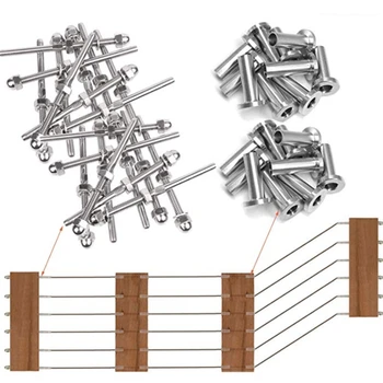 Cable Railing Swage Threaded Stud Tension End Fitting Terminal and Cable Railing Stainless Steel Protector Sleeves for 1/8 inch
Cable Railing Swage Threaded Stud Tension End Fitting Terminal and Cable Railing Stainless Steel Protector Sleeves for 1/8 inch