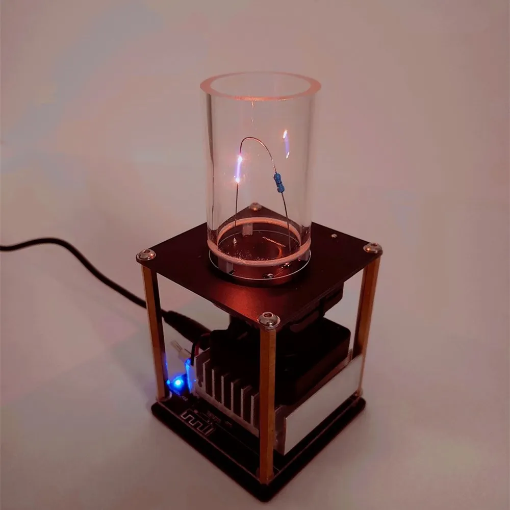 Esound Plasma Audio Wireless Bluetooth Speaker Music Arc Tesla Coil Quartz DIY Experimental Technology Science Education
Esound Plasma Audio Wireless Bluetooth Speaker Music Arc Tesla Coil Quartz DIY Experimental Technology Science Education