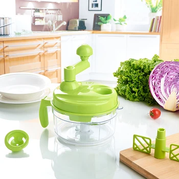Kitchen Stainless Vegetables Garlic Grinder Steel Meat Grinder Multifunction Seal Hand Twisting Filling Machine Blade Shredder
Kitchen Stainless Vegetables Garlic Grinder Steel Meat Grinder Multifunction Seal Hand Twisting Filling Machine Blade Shredder