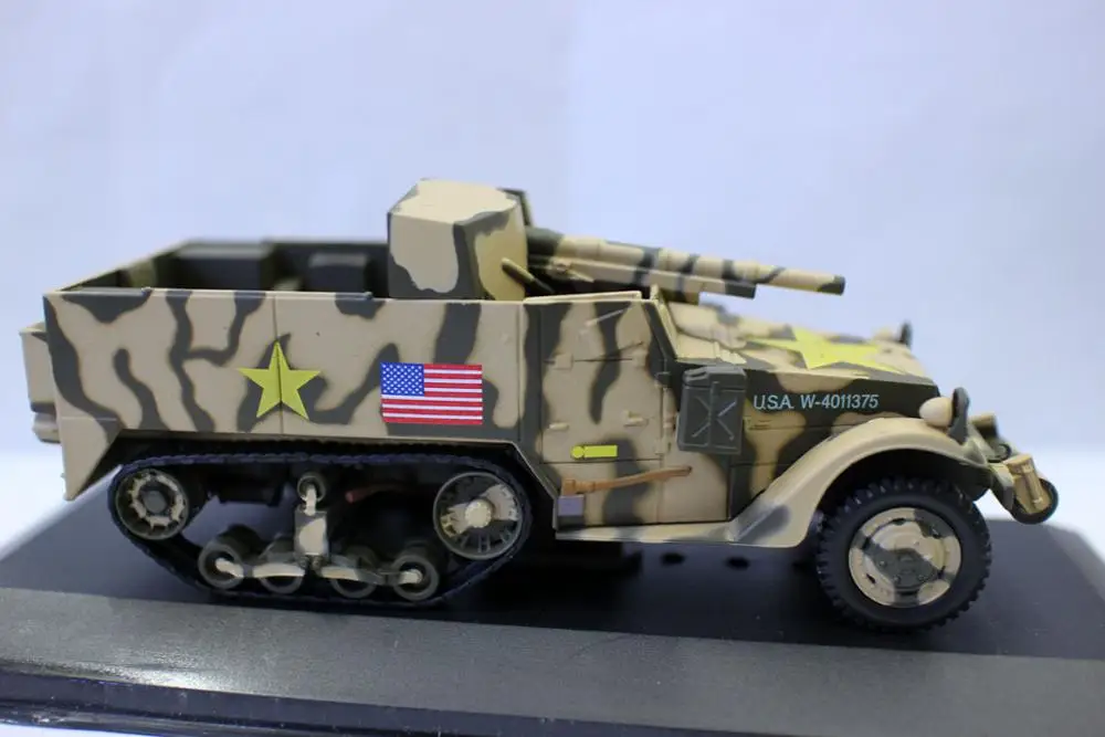 Altaya 1/43 Scale M3 75mm GMC 1st Armored Division Souk el Khemis Tunisia 1942 Tank Diecast for collection gift
Altaya 1/43 Scale M3 75mm GMC 1st Armored Division Souk el Khemis Tunisia 1942 Tank Diecast for collection gift