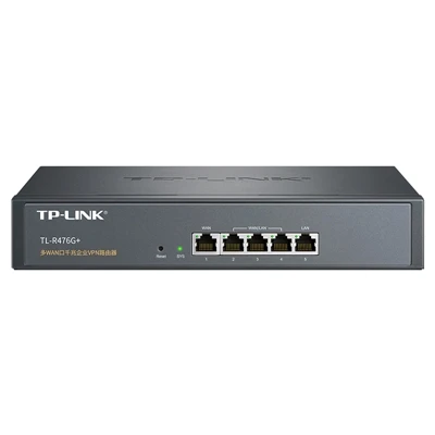 

TP-LINK VPN Router R476G+ Multi-WAN Gigabit Enterprise Gigabit Ethernet RJ45 ports 1WAN+3WAN/LAN+1LAN Built-in AC load balancing