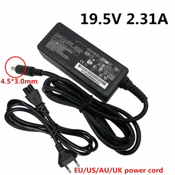 19.5V 2.31A DC 4.5*3.0mm EU US UK AU plug AC Power Supply Cord Charger Cable Adapter Notebook for Dell Laptop Stream
19.5V 2.31A DC 4.5*3.0mm EU US UK AU plug AC Power Supply Cord Charger Cable Adapter Notebook for Dell Laptop Stream