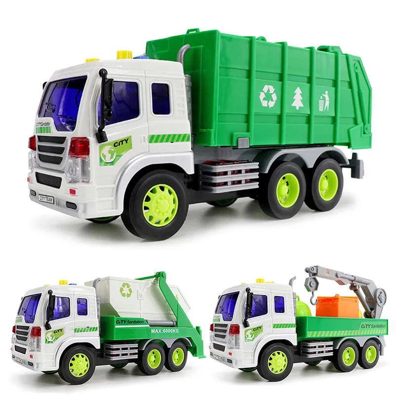 1:16 Pull Back Sanitation Garbage Trucks With Sound and Light Simulation Garbage Crane Baby Story Machine Educational Toys Gifts
1:16 Pull Back Sanitation Garbage Trucks With Sound and Light Simulation Garbage Crane Baby Story Machine Educational Toys Gifts