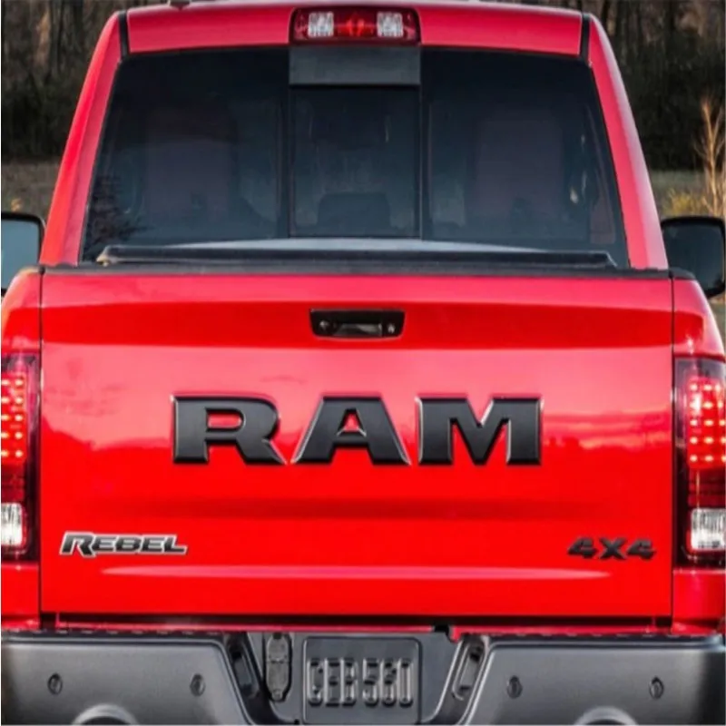 One set Car tailgate 3D RAM Letter Logo Emblem Rear Trunk Badge Sticker For Dodge Ram 1500 2015 2016 2017 2018
One set Car tailgate 3D RAM Letter Logo Emblem Rear Trunk Badge Sticker For Dodge Ram 1500 2015 2016 2017 2018