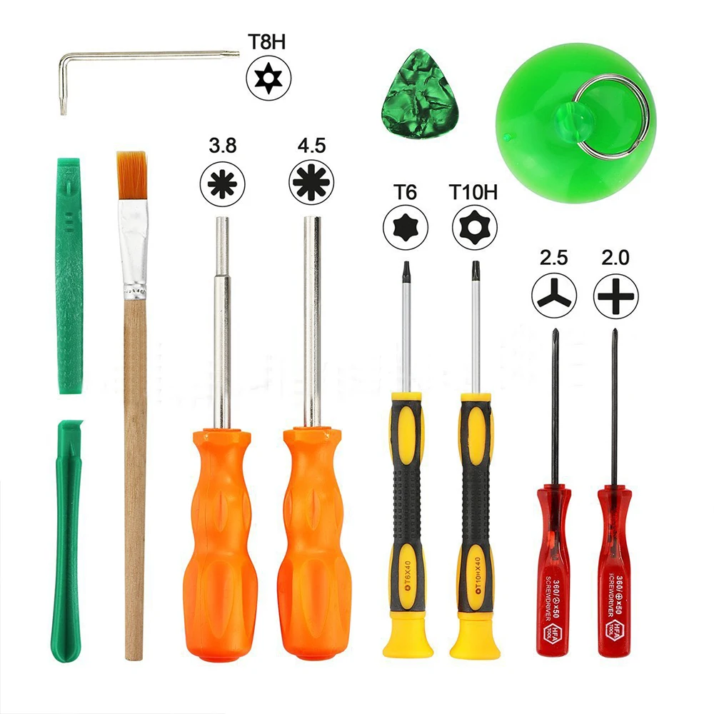 17 in 1 Disassemble Screwdriver Game Bit Repair Tool Set Security for Nintendo Switch JoyCon Wii NES SNES DS Lite GBA Gamecube
17 in 1 Disassemble Screwdriver Game Bit Repair Tool Set Security for Nintendo Switch JoyCon Wii NES SNES DS Lite GBA Gamecube