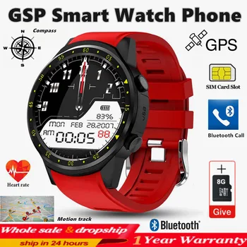 GPS Smart Watch Phone With SIM Bluetooth Call Smartwatch Pedometer Fitness Bracelet Heart Rate Monitor Band For Android iOS F1
GPS Smart Watch Phone With SIM Bluetooth Call Smartwatch Pedometer Fitness Bracelet Heart Rate Monitor Band For Android iOS F1