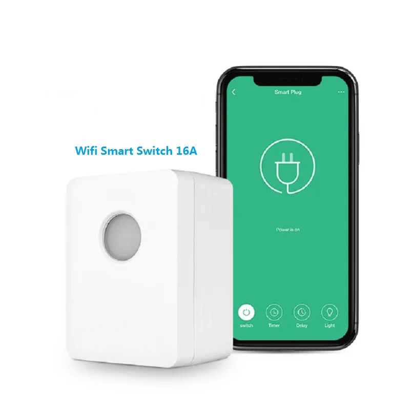 BestCon SCB1E Smart Home Wifi Controlled Wireless Remote Control Power Switch with Energy Monitor Broadlink APP
BestCon SCB1E Smart Home Wifi Controlled Wireless Remote Control Power Switch with Energy Monitor Broadlink APP