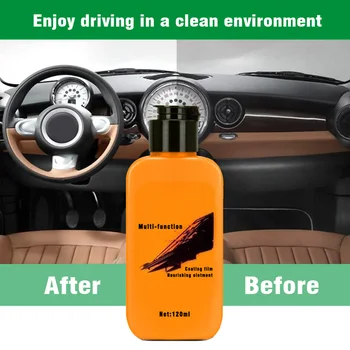 Auto Leather Renovated Coating Paste Maintenance Agent for Seat Center Console 120ml Cleaner DC112
Auto Leather Renovated Coating Paste Maintenance Agent for Seat Center Console 120ml Cleaner DC112