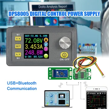 DC voltage regulator power display voltage current converter power adapter board reduces voltage DPS8005 tp 
DC voltage regulator power display voltage current converter power adapter board reduces voltage DPS8005 tp