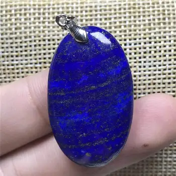 Natural Royal Blue Lapis Lazuli Pendant For Woman Men Crystal Oval Stone 34x21x9mm Beads Silver Necklace Pendant Jewelry AAAAA
Natural Royal Blue Lapis Lazuli Pendant For Woman Men Crystal Oval Stone 34x21x9mm Beads Silver Necklace Pendant Jewelry AAAAA