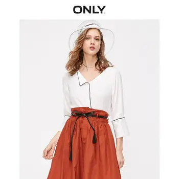 ONLY Women's Loose Fit White Chiffon Shirt | 119131507
ONLY Women's Loose Fit White Chiffon Shirt | 119131507