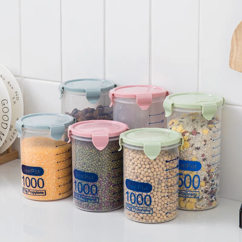 Kitchen Grains Storage Tank Food Storage Storage Tank Transparent Plastic Sealed Tank Refrigerator Multifunction Freshness Tank
Kitchen Grains Storage Tank Food Storage Storage Tank Transparent Plastic Sealed Tank Refrigerator Multifunction Freshness Tank