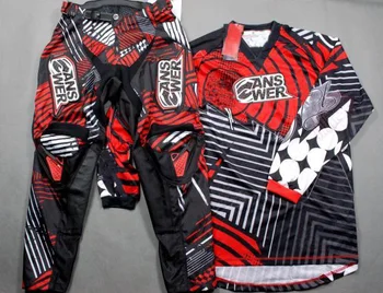 Motocross off road Suits Jersey with Pants Set combinations Motorcycle Combo MX ATV Dirt Bike trousers Exhaust Anti hot design
Motocross off road Suits Jersey with Pants Set combinations Motorcycle Combo MX ATV Dirt Bike trousers Exhaust Anti hot design
