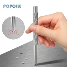 High Hardness Center Punch Non-slip Handle Tapered Punch Point Punch Locator Metal Drill Mark Center Punch Fitter's Chisel Punch
High Hardness Center Punch Non-slip Handle Tapered Punch Point Punch Locator Metal Drill Mark Center Punch Fitter's Chisel Punch