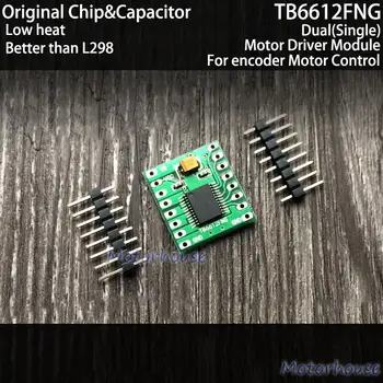 Mini TB6612FNG Motor Driver Module Original Chip&capacitor Low Heat for Encoder Motor
Mini TB6612FNG Motor Driver Module Original Chip&capacitor Low Heat for Encoder Motor