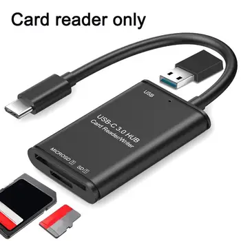 3 in 1 USB Card Reader Adapter Type C Cable SD Micro SD TF Camera Connection for Macbook Pro Type-C Port
3 in 1 USB Card Reader Adapter Type C Cable SD Micro SD TF Camera Connection for Macbook Pro Type-C Port