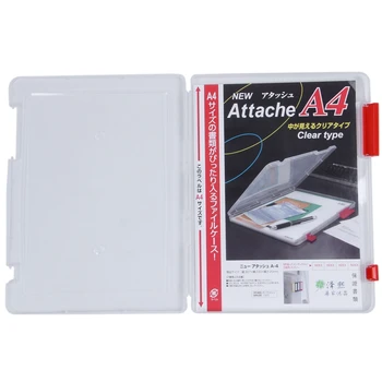 A4 Files Plastic Document Case Storage Box Holder Paper Office School Organizer red
A4 Files Plastic Document Case Storage Box Holder Paper Office School Organizer red