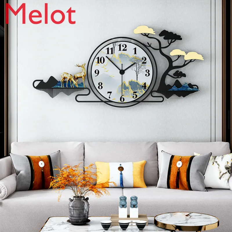 

Chinese Graceful Clock Clock Living Chinese Style Home Affordable Luxury Fashion Clock Restaurant Ideas Wall Charts, Decoration