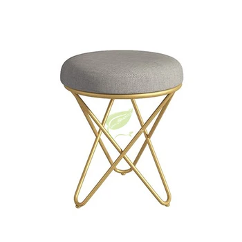 Net Red Ins Makeup Stool Gold Dressing Stool Bedroom Creative Small Round Stool Girl Heart Soft Bag Chair
Net Red Ins Makeup Stool Gold Dressing Stool Bedroom Creative Small Round Stool Girl Heart Soft Bag Chair